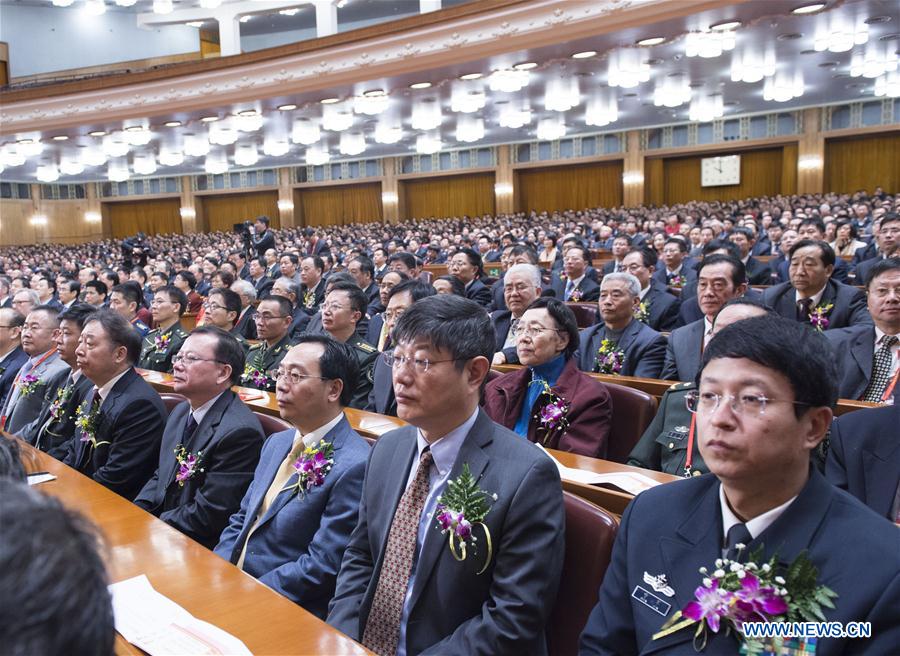 CHINA-BEIJING-STATE SCIENCE AND TECHNOLOGY AWARDS (CN) 