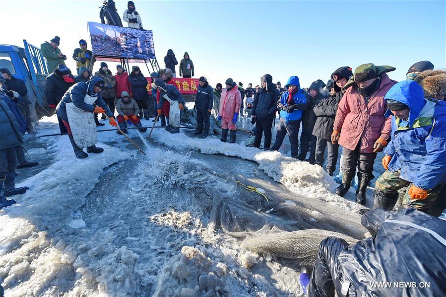 Chagan Lake, which is known for traditional winter fishing that dates back to prehistorical times, is the only place that saves the oldest Mongolian fishing method. 