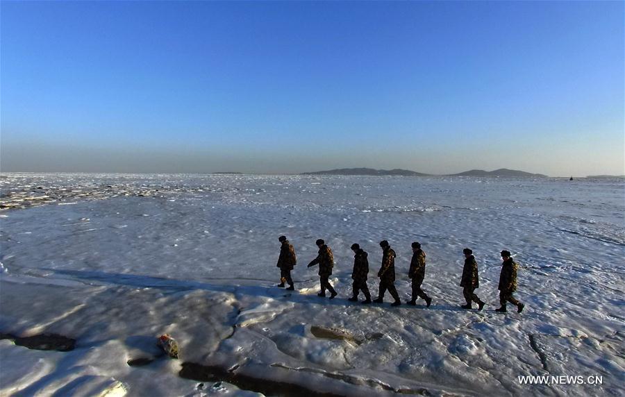 CHINA-LIAONING-XINGCHENG-SEA ICE (CN)