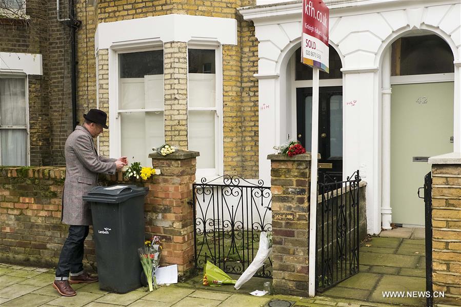 BRITAIN-BRIXTON-DAVID BOWIE-TRIBUTES