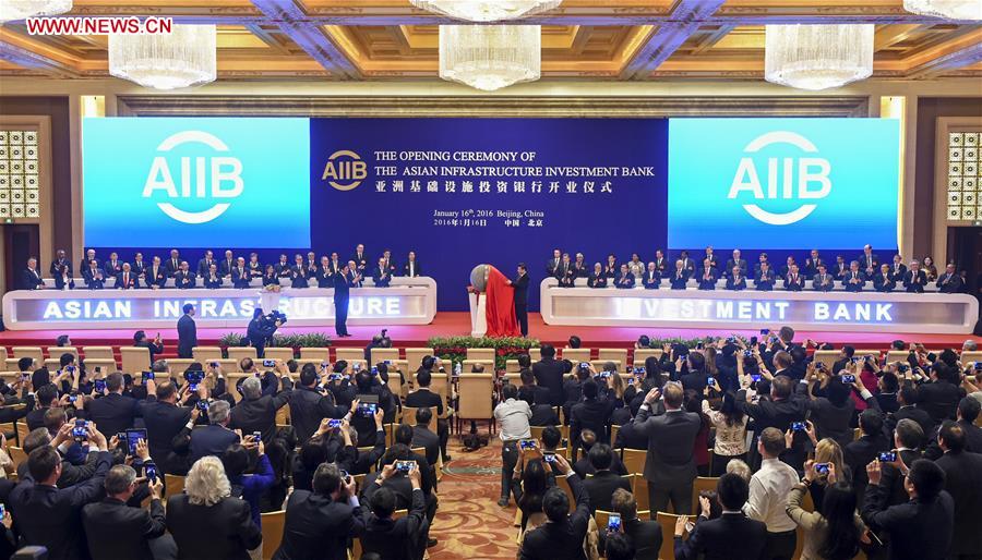 (FOCUS)CHINA-BEIJING-XI JINPING-AIIB-OPENING CEREMONY(CN)