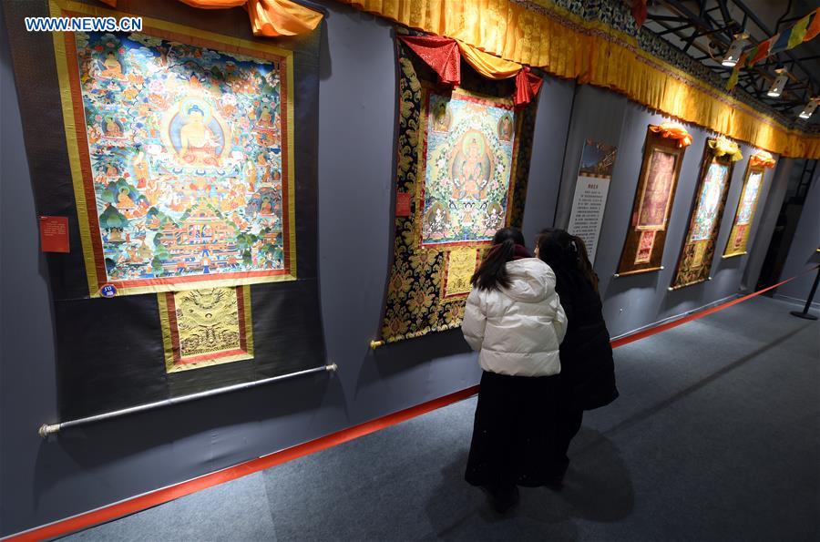 CHINA-LANZHOU-ART-THANGKA-SHOW (CN)