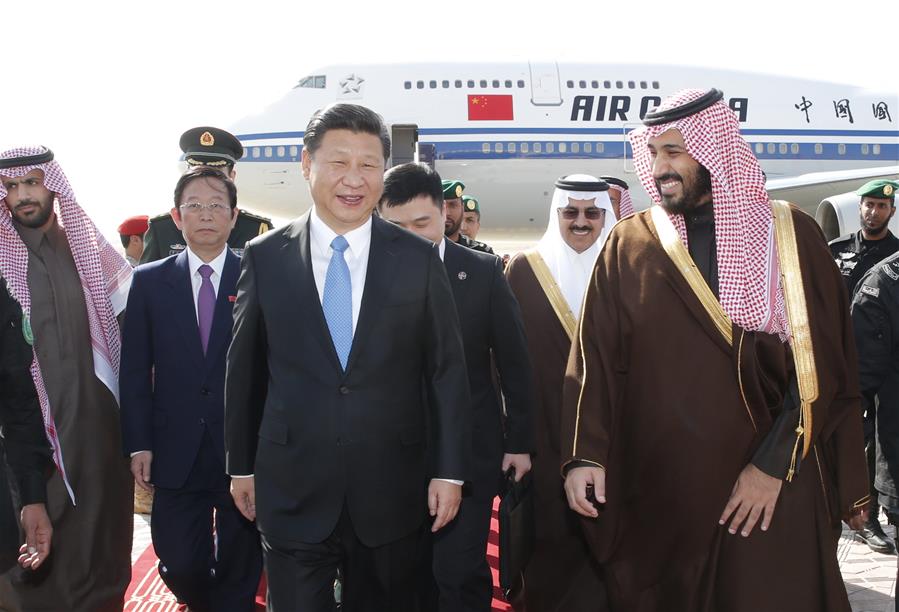 SAUDI ARABIA-RIYADH-CHINA-XI JINPING-ARRIVAL 