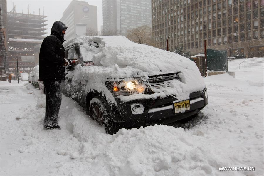 The New York metropolitan region is being pummeled by a massive blizzard, forcing Gov. Andrew Cuomo to issue a travel ban that impacts roads and railways