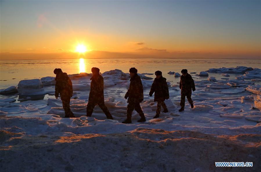 CHINA-HEBEI-QINHUANGDAO-SEA ICE (CN)