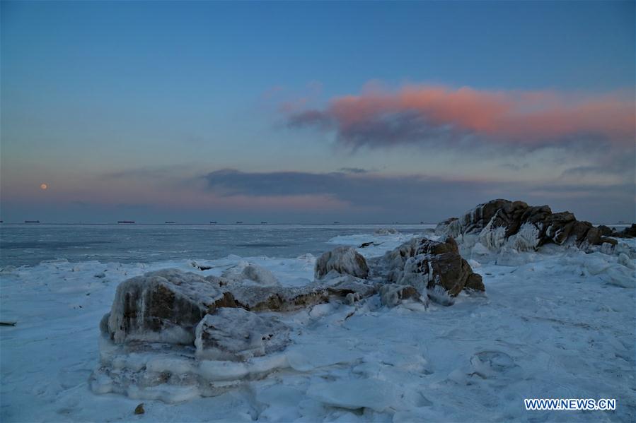 CHINA-HEBEI-QINHUANGDAO-SEA ICE (CN)