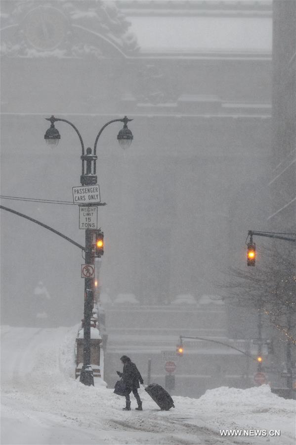 The New York metropolitan region is being pummeled by a massive blizzard, forcing Gov. Andrew Cuomo to issue a travel ban that impacts roads and railways