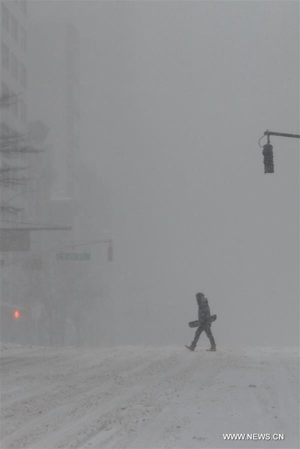 The New York metropolitan region is being pummeled by a massive blizzard, forcing Gov. Andrew Cuomo to issue a travel ban that impacts roads and railways