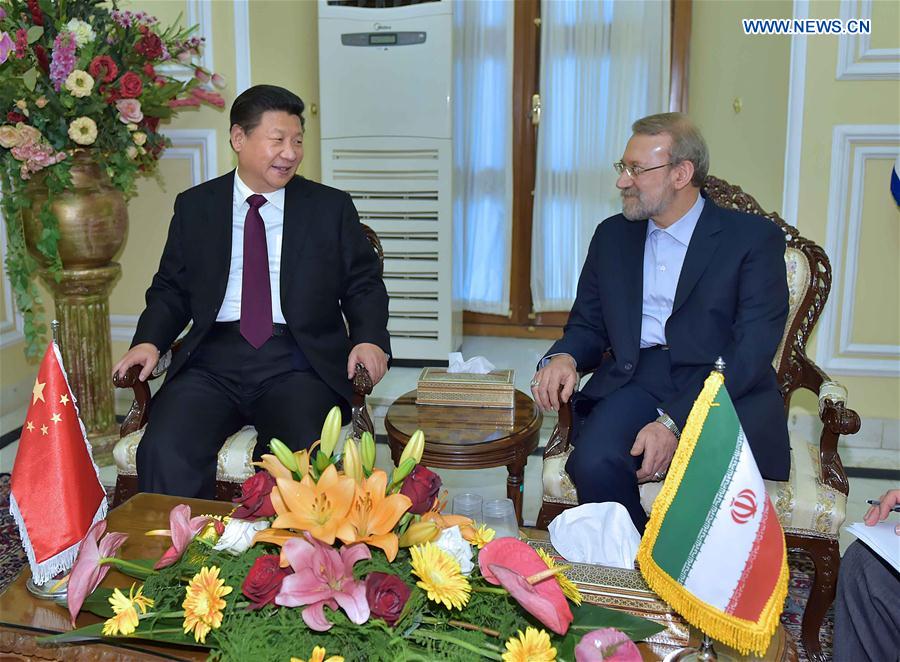 IRAN-TEHRAN-CHINA-XI JINPING-VISIT