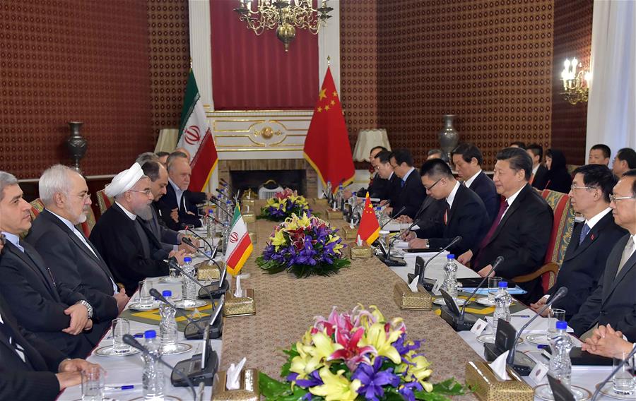 IRAN-TEHRAN-CHINA-XI JINPING-VISIT 