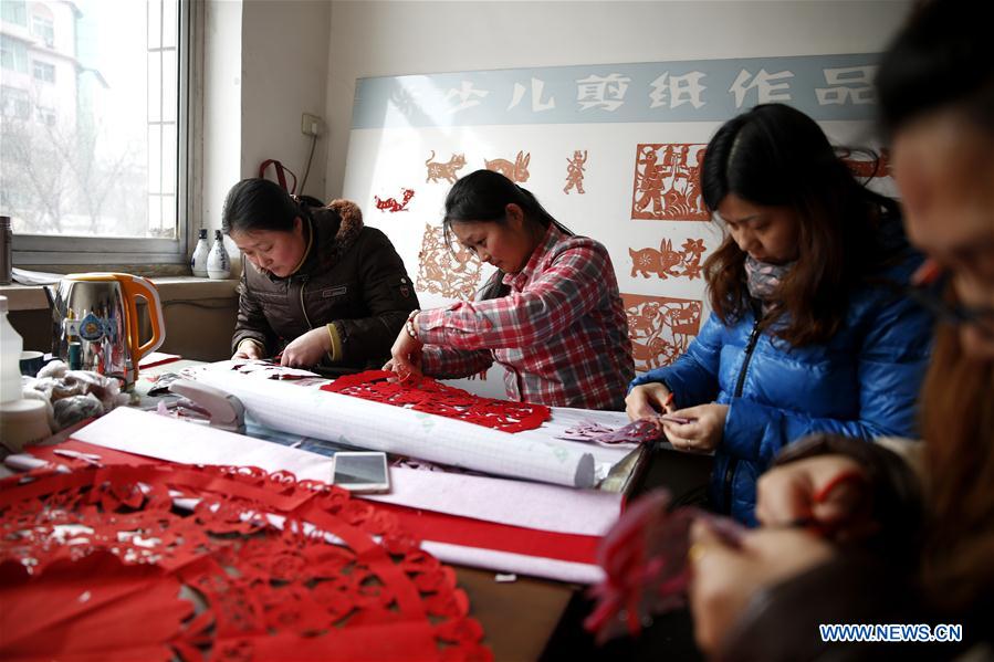 CHINA-SHANXI-SPRING FESTIVAL-PAPER-CUTTING (CN)