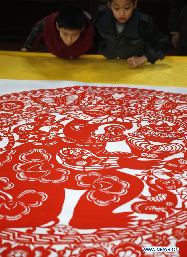 CHINA-SHANXI-SPRING FESTIVAL-PAPER-CUTTING (CN)