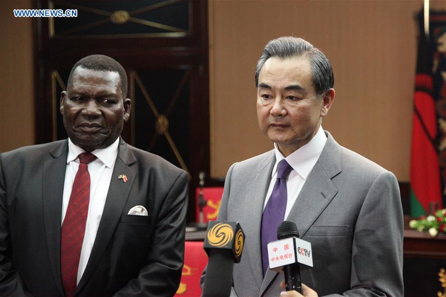 MALAWI-LILONGWE-CHINA-WANG YI-VISIT