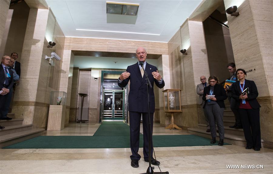 UN Special Envoy for Syria Staffan de Mistura on Monday announced in Geneva the 'official' beginning of the Geneva Intra-Syrian Talks after formally meeting with the opposition delegation for the first time.