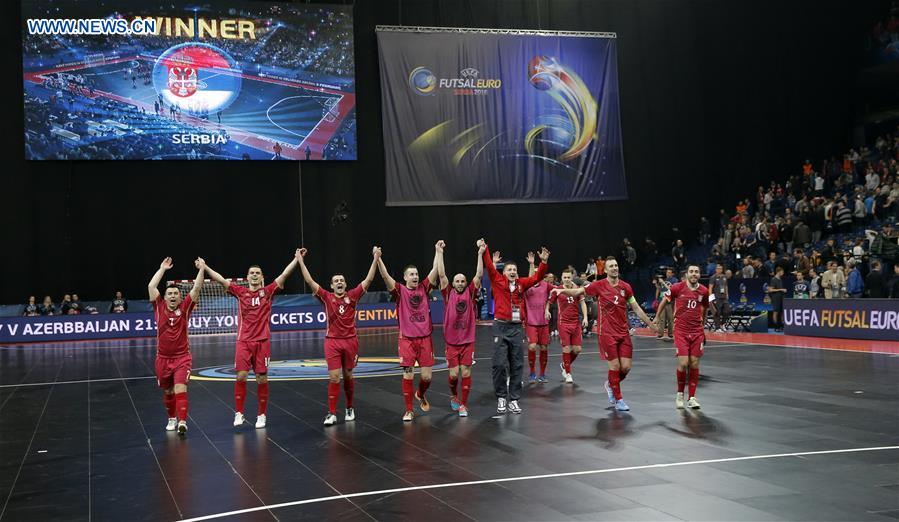 (SP)SERBIA-BELGRADE-FUTSAL-EURO-SERBIA VS SLOVENIA