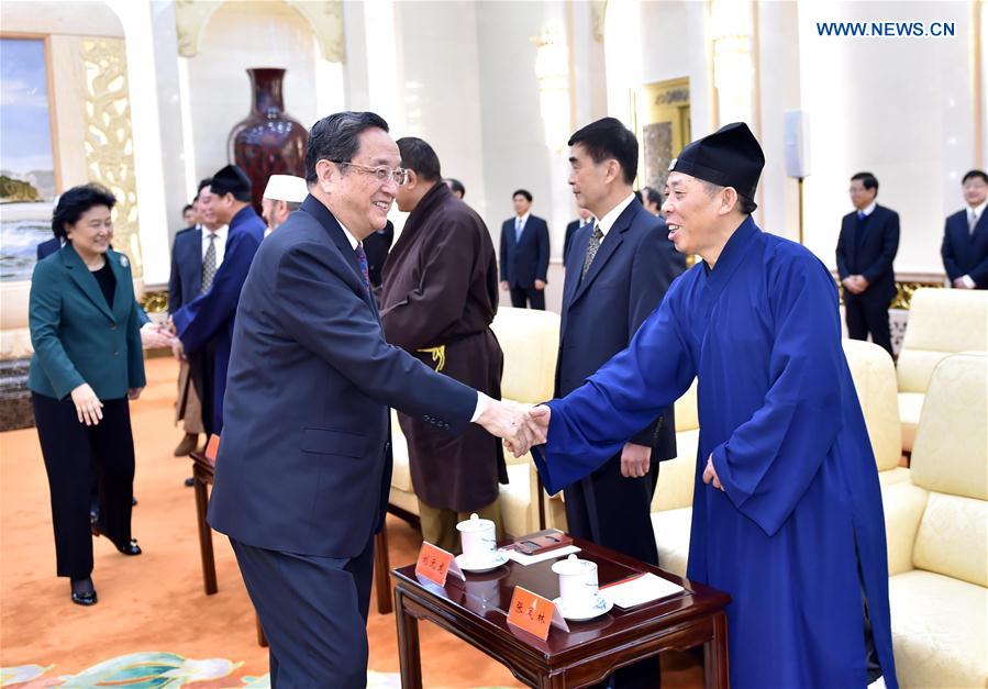 CHINA-BEIJING-YU ZHENGSHENG-RELIGIOUS GROUPS-MEETING-SPRING FESTIVAL (CN) 