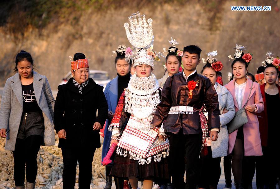 CHINA-GUIZHOU-MIAO PEOPLE-TRADITIONAL WEDDING(CN)