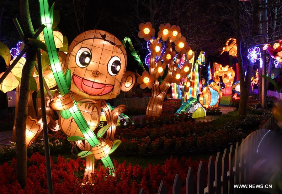 The Fo Guang Shan lantern show is held to greet the traditional Chinese Lantern Festival which falls on Feb. 22 this year.