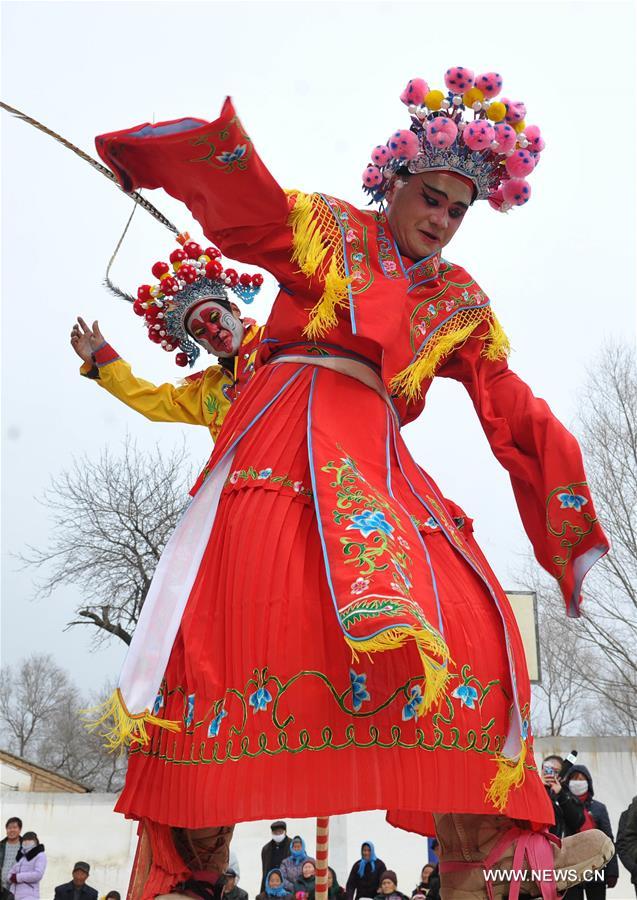 The traditional Lantern Festival fell on Feb. 22 this year