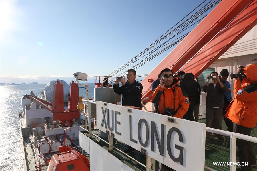 . The 75-day trip of over 18,000 nautical miles was also the research vessel's first counterclockwise voyage around the ice-covered continent. 