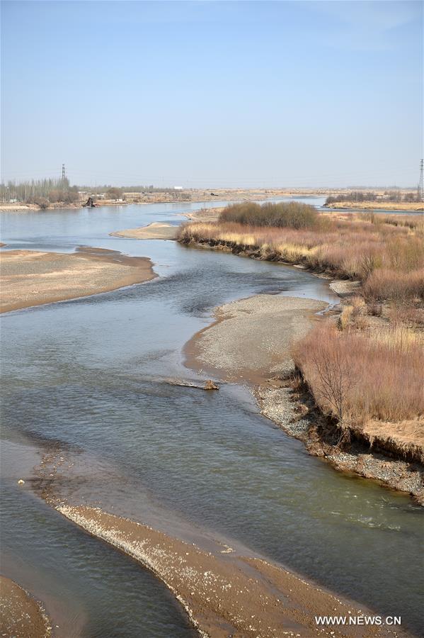 CHINA-NINGXIA-YELLOW RIVER-ICE FLOOD SEASON-END (CN)