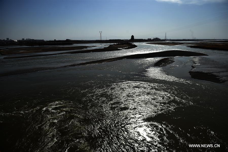 CHINA-NINGXIA-YELLOW RIVER-ICE FLOOD SEASON-END (CN)