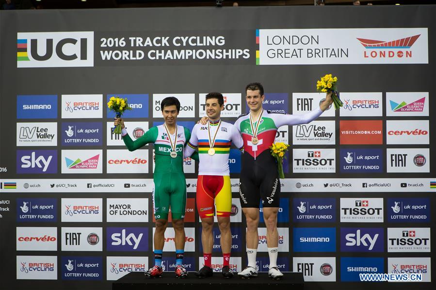 (SP)BRITAIN-LONDON-TRACK CYCLING-WORLD CHAMPIONSHIPS