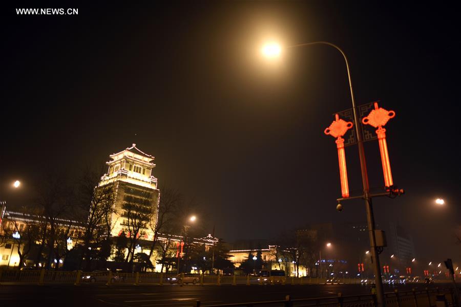 (TWO SESSIONS)CHINA-BEIJING-LANDSCAPE LIGHTING (CN)