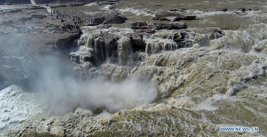 #CHINA-SHANXI-HUKOU WATERFALL(CN) 