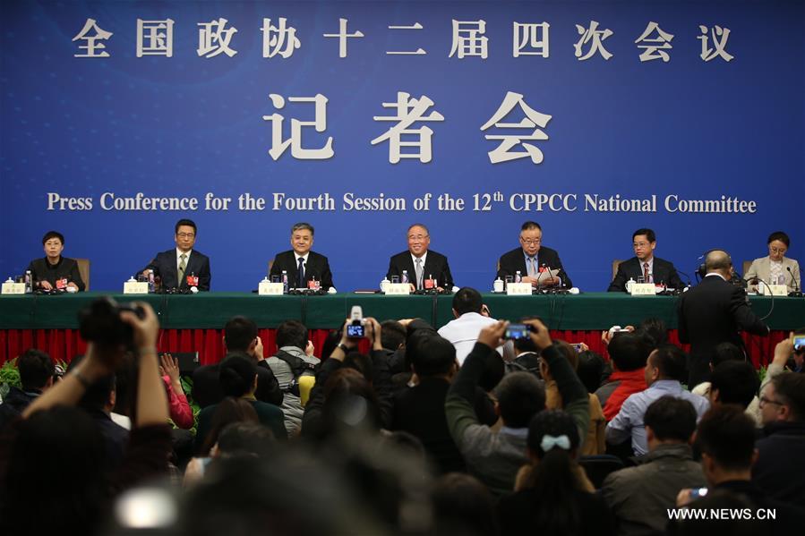 (TWO SESSIONS)CHINA-BEIJING-CPPCC-PRESS CONFERENCE (CN)