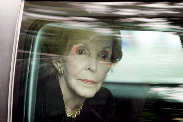 Former US First Lady Nancy Reagan dies at 94