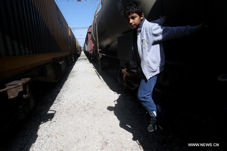 Over 13,000 refugees and migrants gathered in Eidomeni, hoping to cross the border and carry on their journey.