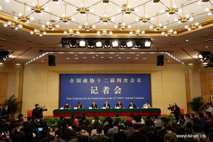 (TWO SESSIONS)CHINA-BEIJING-CPPCC-PRESS CONFERENCE (CN)