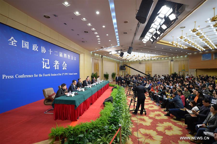 (TWO SESSIONS)CHINA-BEIJING-CPPCC-PRESS CONFERENCE (CN)