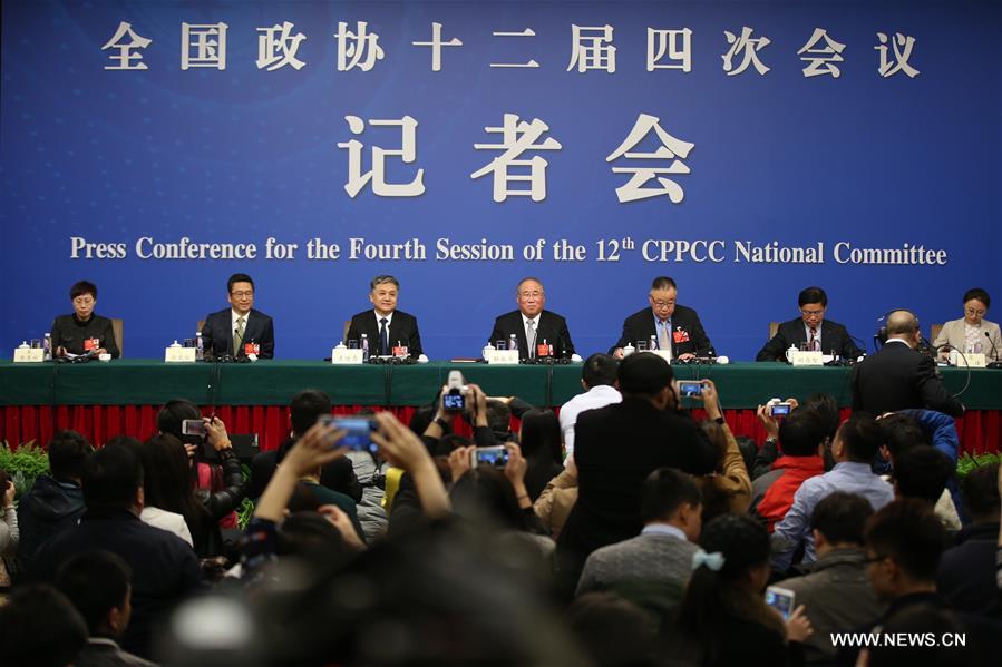 (TWO SESSIONS)CHINA-BEIJING-CPPCC-PRESS CONFERENCE (CN)