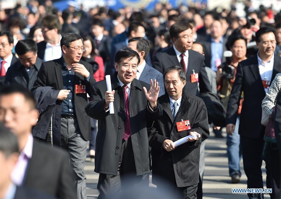 (TWO SESSIONS)CHINA-BEIJING-CPPCC-CLOSING MEETING (CN) 