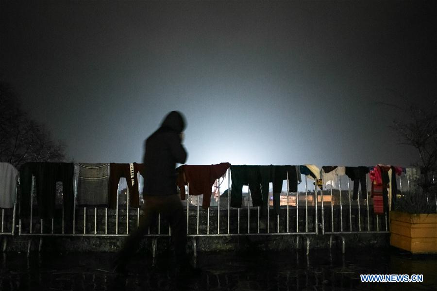 GREECE-TRIKALA-REFUGEES-SHELTERING