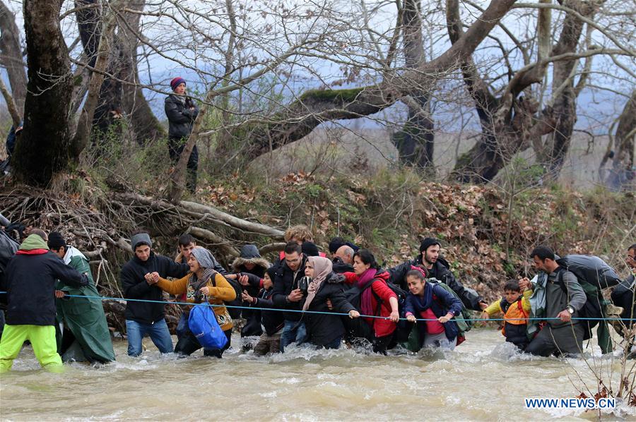 GREECE-CHAMILO-REFUGEES-BORDER CROSSING