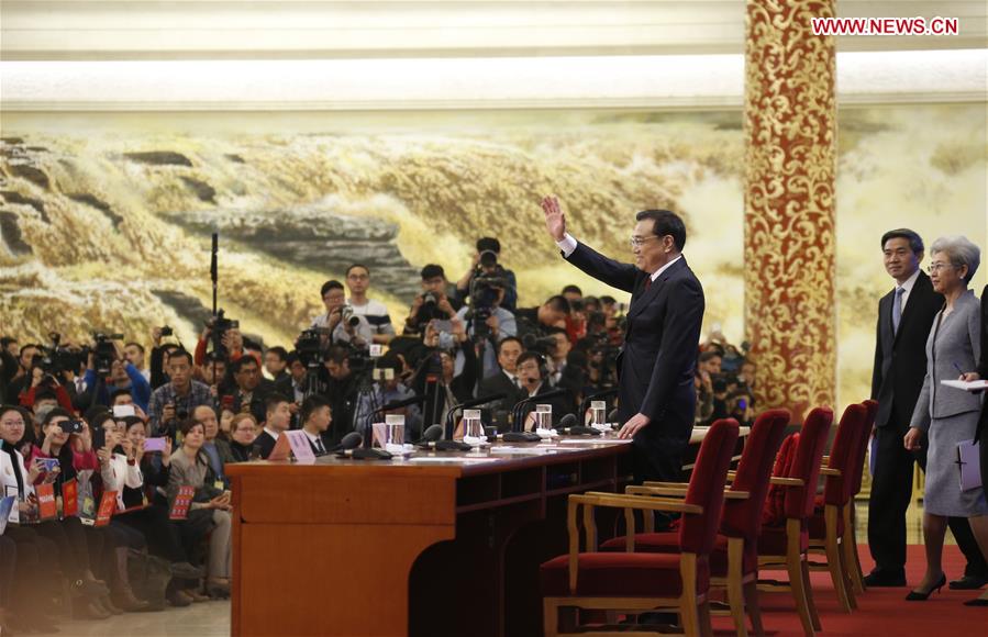 (TWO SESSIONS)CHINA-BEIJING-LI KEQIANG-PRESS CONFERENCE (CN) 