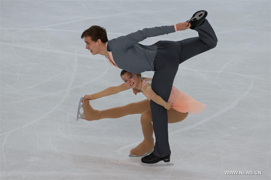 The Czech duo won gold medal with 181.82