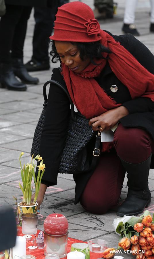 BELGIUM-BRUSSELS-EXPLOSION-MOURN