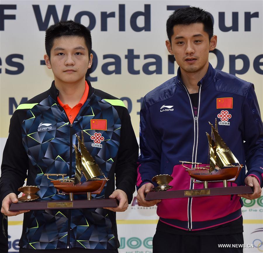 (SP)QATAR-DOHA-TABLE TENNIS-ITTF WORLD TOUR-FINAL