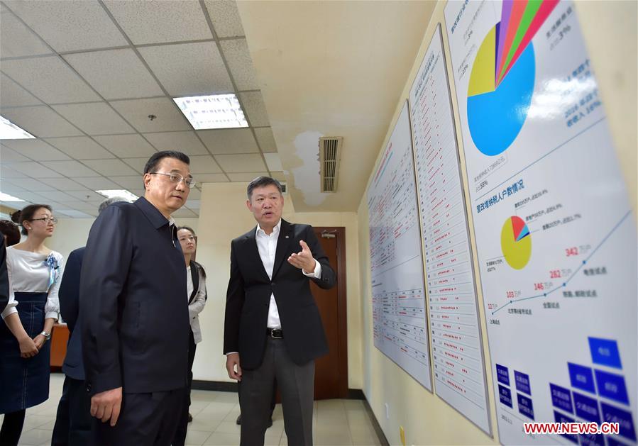 Li Keqiang inspected the State Administration of Taxation and the Ministry of Finance on April 1, urging solid efforts from the financial and taxation authorities to deliver the value-added tax (VAT) reform as part of efforts to invigorate the real economy