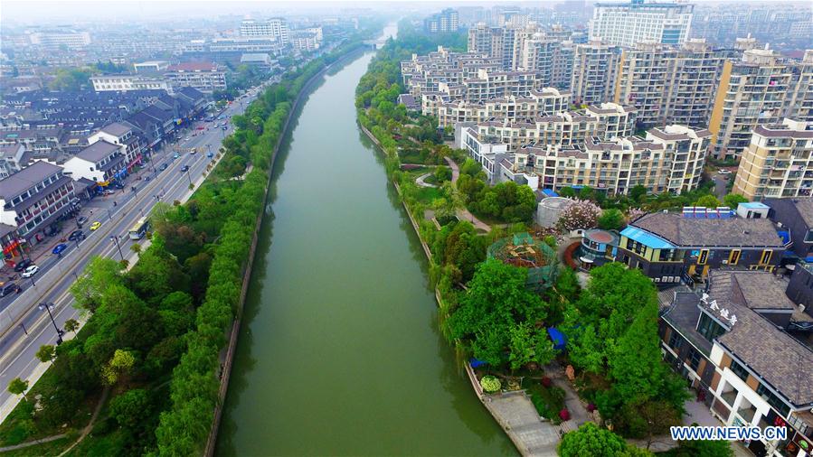 #CHINA-YANGZHOU-AERIAL PHOTO-GRAND CANAL(CN)