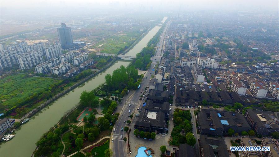 #CHINA-YANGZHOU-AERIAL PHOTO-GRAND CANAL(CN)