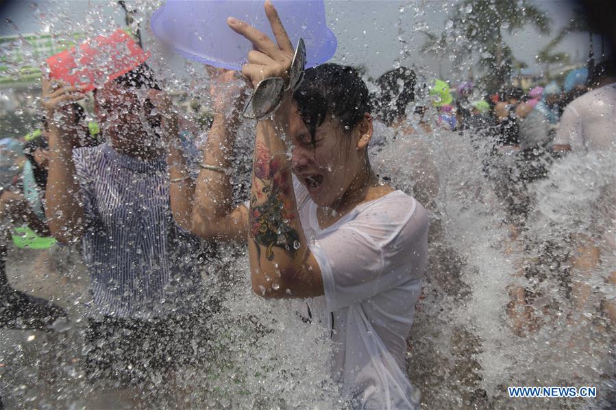 #CHINA-YUNNAN-JINGHONG-WATER-SPRINKLING FESTIVAL (CN) 