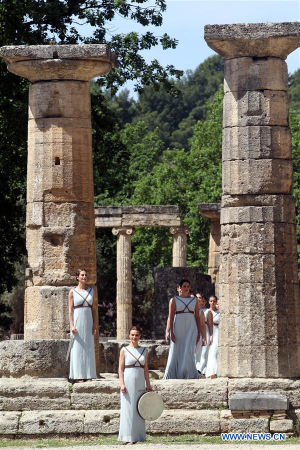 (SP)GREECE-ACIENT OLYMPIA-DRESS REHEARSAL