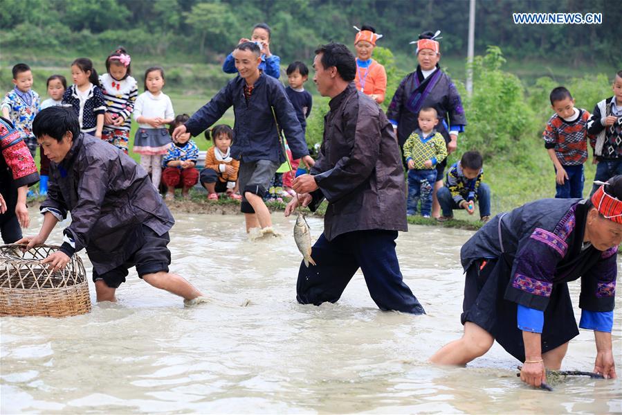 #CHINA-GUIZHOU-MIAO PEOPLE-SISTERS FESTIVAL (CN)