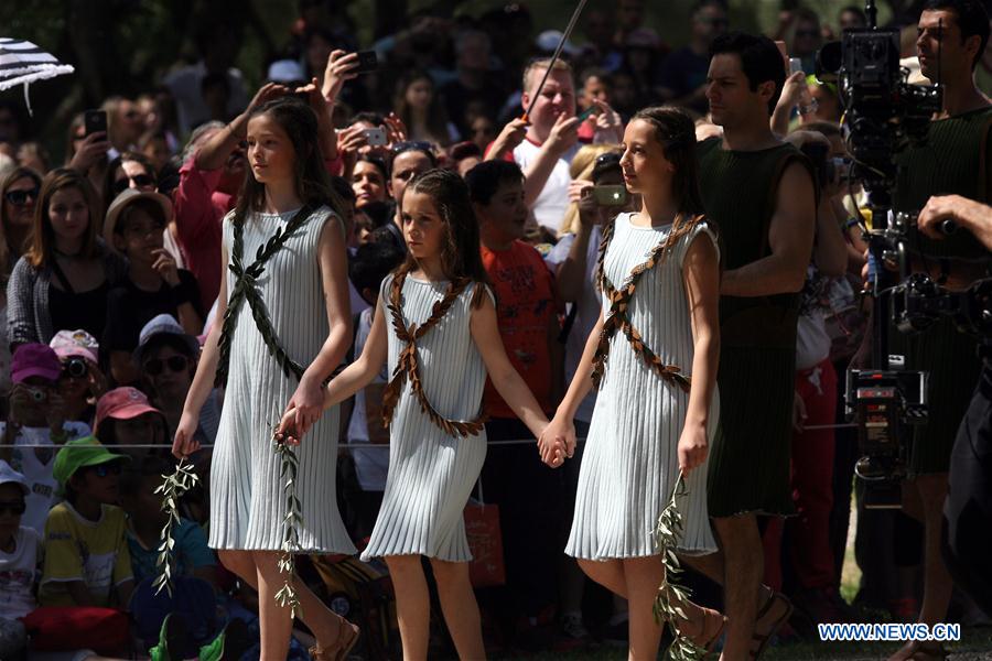 (SP)GREECE-ACIENT OLYMPIA-DRESS REHEARSAL