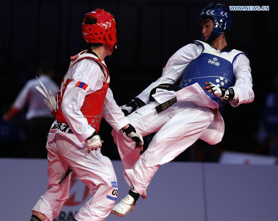 In pics 22nd Asian Taekwondo Championships People's Daily Online